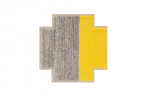 ковер plait yellow 160х160 от gan в Сочи