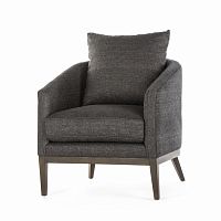 кресло celia chair темно-серое в Сочи
