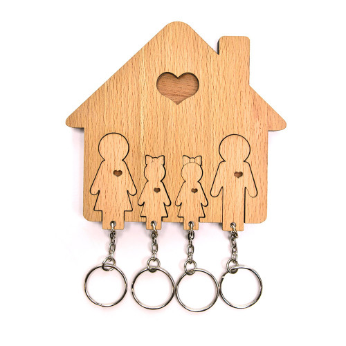 ключница «семья с двумя дочками» в Сочи