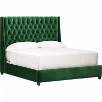 кровать двуспальная 160х200 зеленая emerald в Сочи