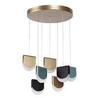 подвесная светодиодная люстра odeon light rebel 3861/40l в Сочи