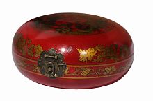 декоративная шкатулка gudong красная в Сочи