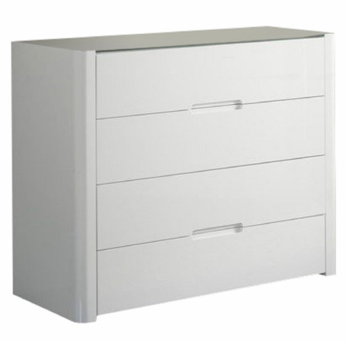 комод горизонтальный bumblebee 3 белый в Сочи