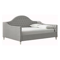 диван-кровать подростковый односпальный 90х200 серый frank в Сочи