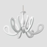 потолочная светодиодная люстра ambrella light orbital classic fk81/6 wh 292w d640 белая в Сочи