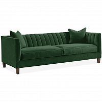 диван penelope sofa прямой зеленый в Сочи