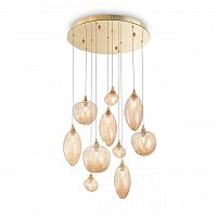 подвесная люстра ideal lux baco sp10 ottone в Сочи