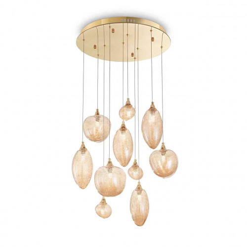 подвесная люстра ideal lux baco sp10 ottone в Сочи