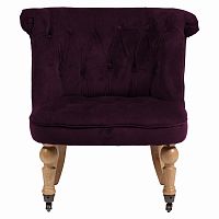 кресло amelie french country chair лиловое в Сочи