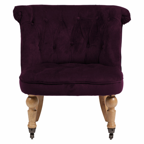 кресло amelie french country chair лиловое в Сочи