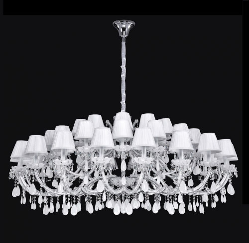 подвесная люстра crystal lux blanca sp45 белая в Сочи