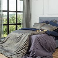 комплект постельного белья decoflux сатин евро twist dark в Сочи