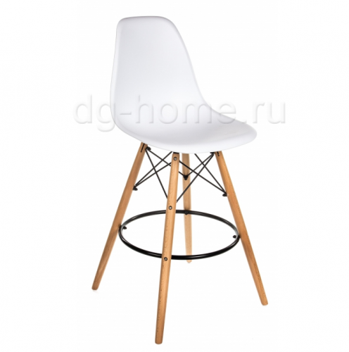 барный стул pc-007 белый (eames style) в Сочи