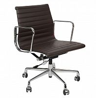 кресло eames style кофейная кожа в Сочи