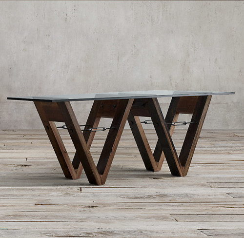 стол wood and glass 213 коричневый в Сочи