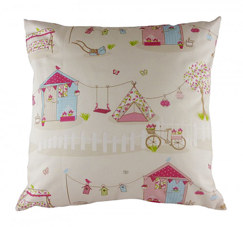 подушка с принтом summer holiday pink в Сочи
