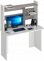 компьютерный стол мэрдэс нельсон lite скл-прямр+нкл без тумбы в Сочи
