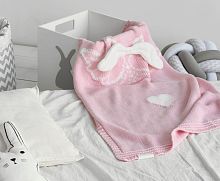 плед ангел 60*90 св.розовый в Сочи