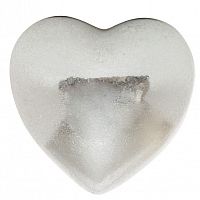 фигурка сердечко 7,6х7,1х4,6 серебряное в Сочи