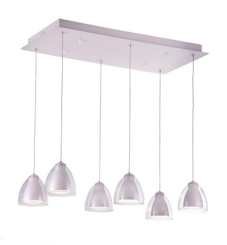 подвесная люстра idlamp mirella 394/6-ledwhite в Сочи