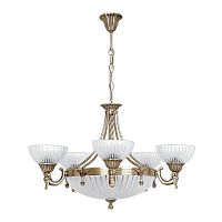 подвесная люстра kink light кристалл классика 2067/5+3 antik в Сочи
