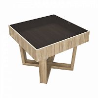 столик журнальный lago maggiore light brown бежевый, чёрный в Сочи