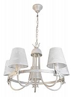 подвесная люстра toplight della tl5670d-05wg в Сочи