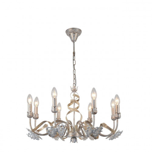 подвесная люстра arte lamp libellula a8626lm-8wg в Сочи