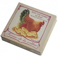 салфетки курочка штук (бумага, хсм) comptoir de famille в Сочи