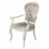 полукресло mobilier de maison бело-серый в Сочи