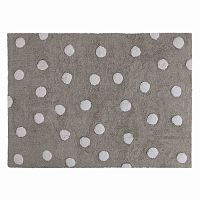 ковер polka dots серый-белый в Сочи
