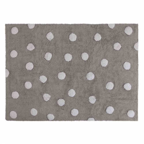 ковер polka dots серый-белый в Сочи