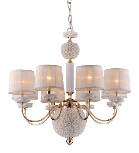 подвесная люстра crystal lux adagio sp8 в Сочи