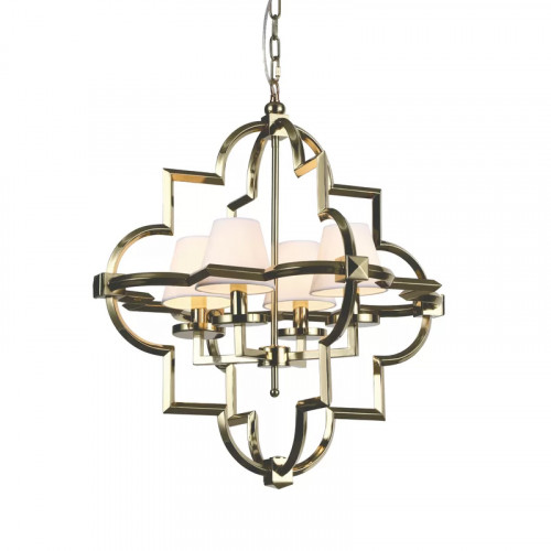 люстра mandeville m gold от delight collection золото, белая в Сочи