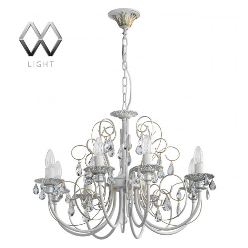 подвесная люстра mw-light свеча 301015308 белая в Сочи