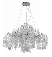 подвесная люстра crystal lux tenerife sp9 silver в Сочи
