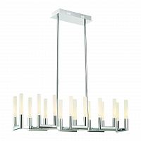 подвесная светодиодная люстра lucia tucci flop 3390.16 chrome в Сочи