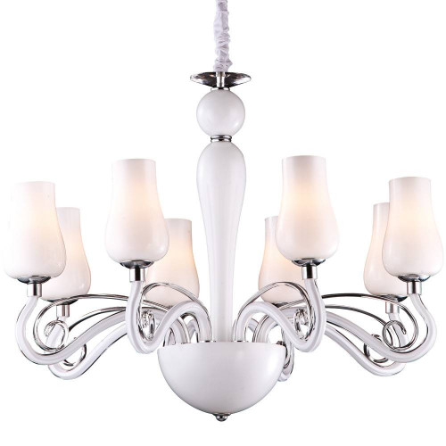 подвесная люстра arte lamp biancaneve a8110lm-8wh в Сочи