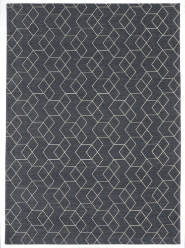 ковер cube серый/антрацит 160*230 в Сочи