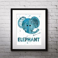 постер elephant а4 в Сочи