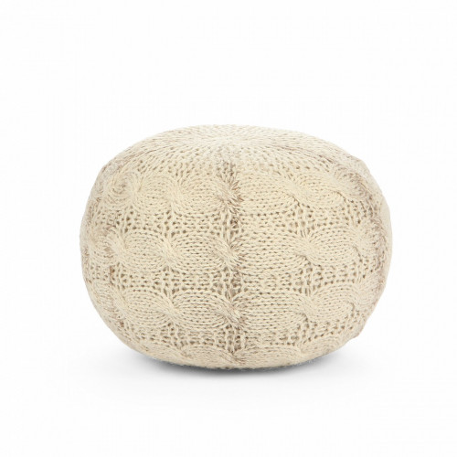 пуф oslo круглый бежевый в Сочи