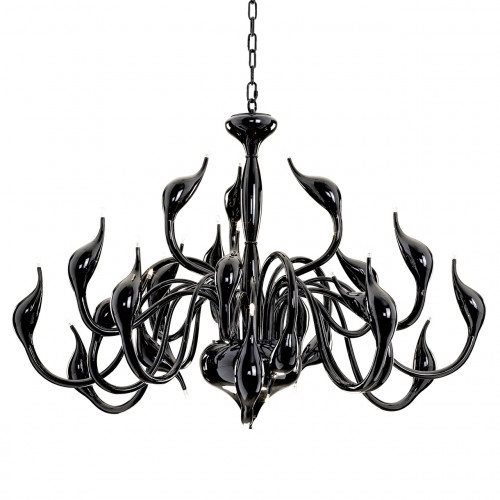 подвесная люстра lightstar cigno collo bk 751247 в Сочи