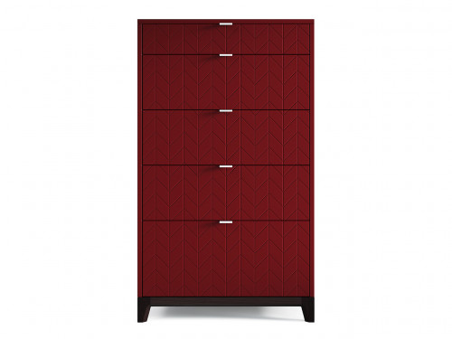 высокий комод case марсала гравировка 1 бордовый, марсала в Сочи