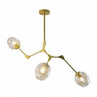 потолочная люстра kink light нисса 07512-3,33 янтарная в Сочи