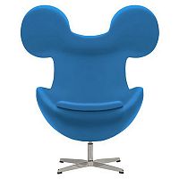 кресло egg mickey голубое в Сочи