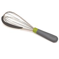 венчик со скребком 2-в-1 whiskle серо-зелёный в Сочи
