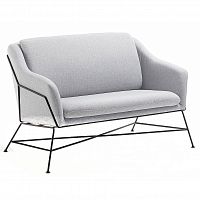 диван brida двухместный светло-серый от la forma (ex julia grup) в Сочи