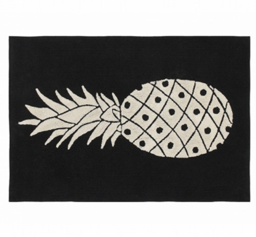 ковер pineapple черно-белый в Сочи