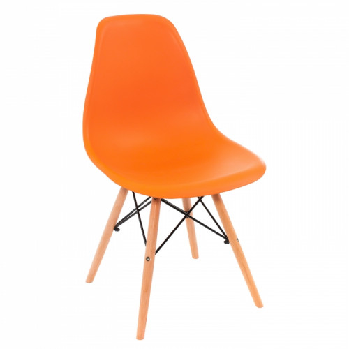 стул деревянный eames pc-015 orange в Сочи