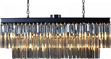 люстра odeon l110 black&glass чёрная, прозрачная в Сочи